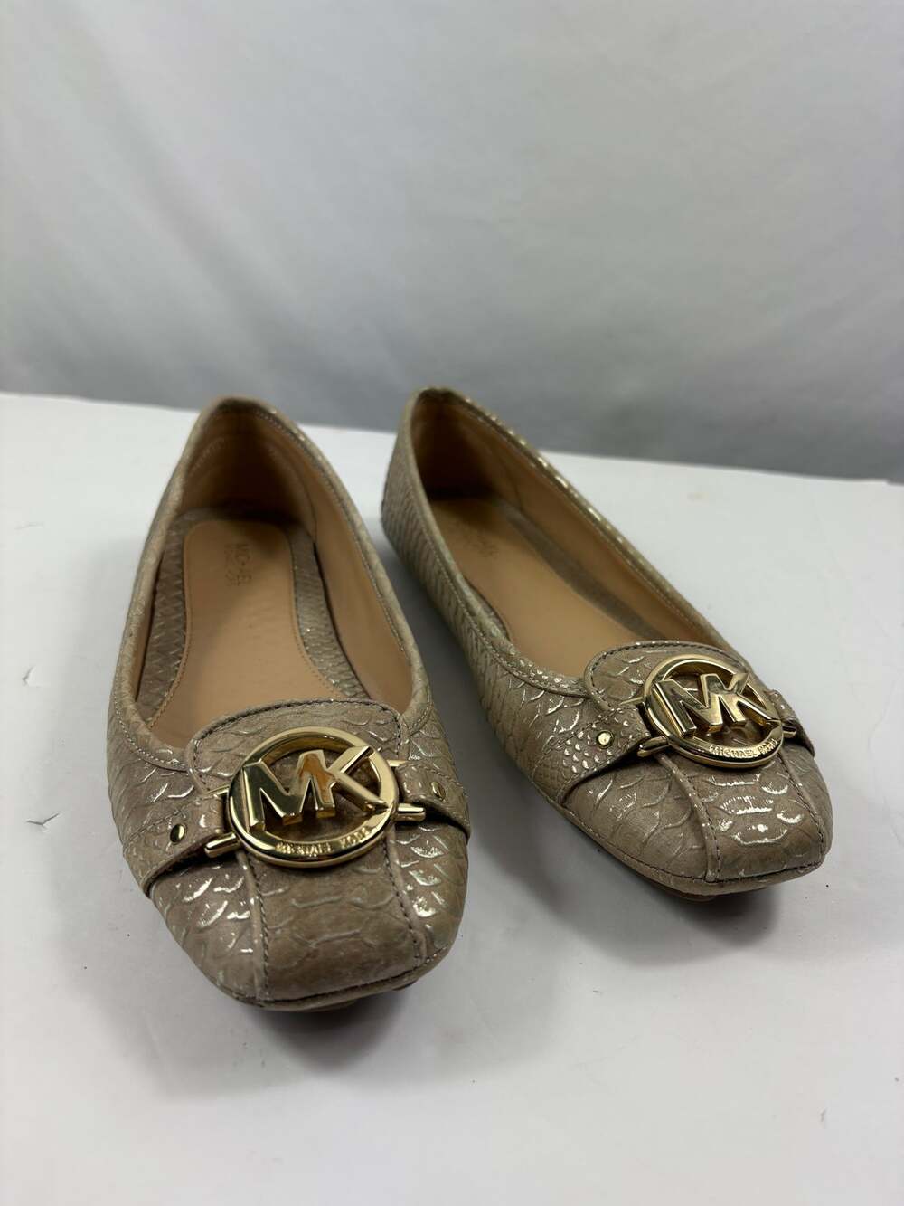 Michael Kors Fulton Logo Flat Size 8